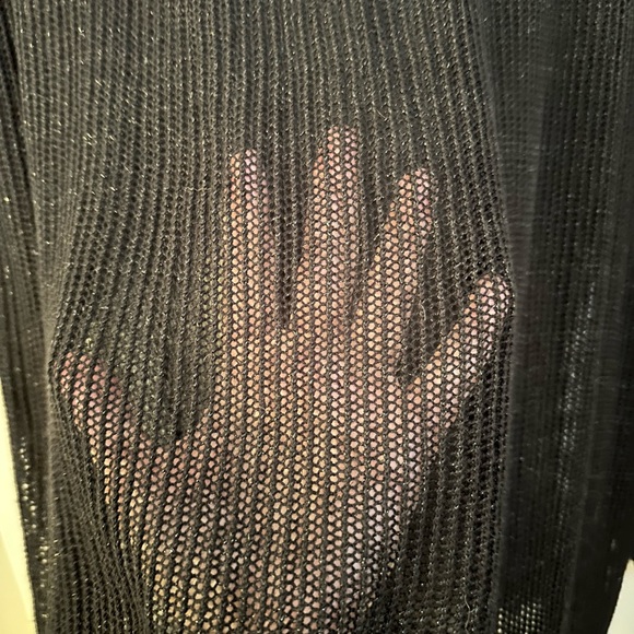 Lane Bryant.  Long sleeve sheer sweater - Picture 3 of 4